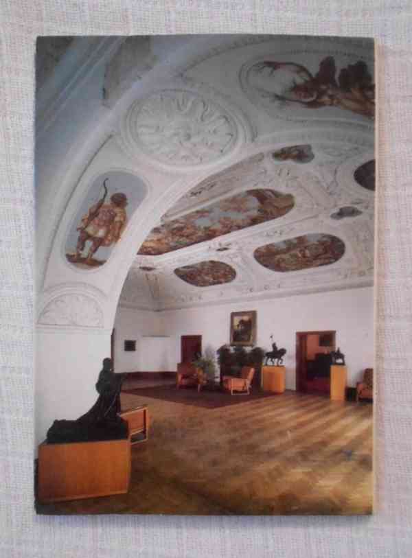Sada pohlednic Zámek Nové Město nad Metují 10 ks - 1981 - foto 6