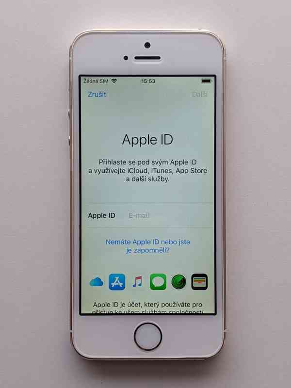 iPhone 5s 16GB zlatý, baterie 100% záruka 6 měsícu - foto 2