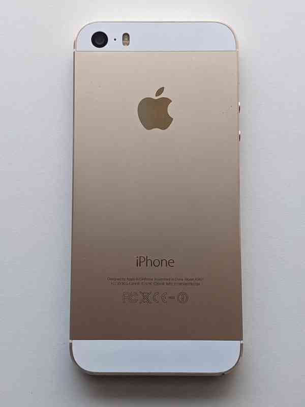 iPhone 5s 16GB zlatý, baterie 100% záruka 6 měsícu - foto 6
