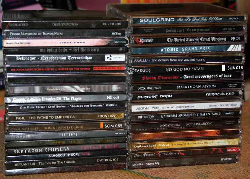 30x CD ... BLACK / DEATH METAL - prodej sbírky!!! - foto 1