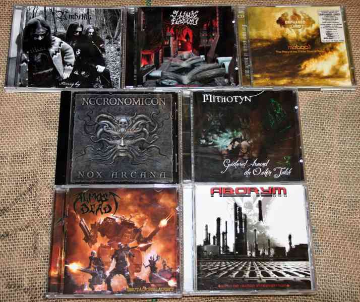 30x CD ... BLACK / DEATH METAL - prodej sbírky!!! - foto 5