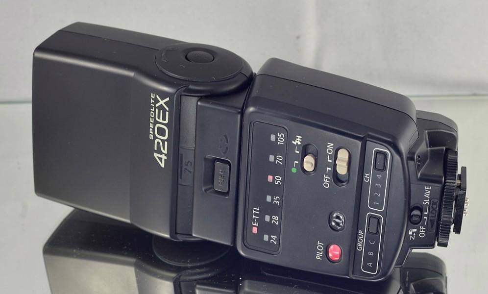 Canon Speedlite 420 EX **Externí*E-TTL/E-TTL II* - foto 5