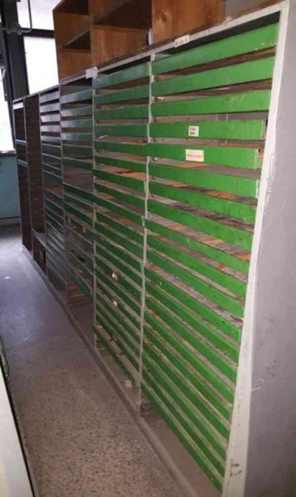 Regálový systém - výdejna 2350x515(375)x2000 - foto 12