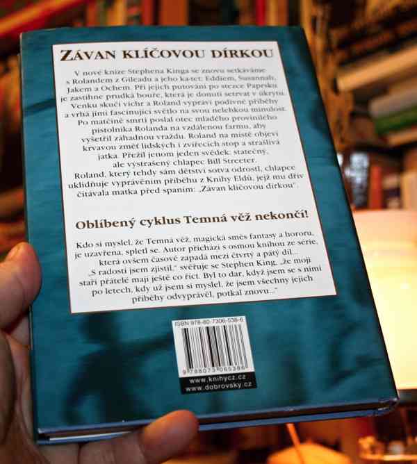 ZÁVAN KLÍČOVOU DÍRKOU (Temná věž 4 1/2) - NEJLEVNĚJI !!! - foto 2