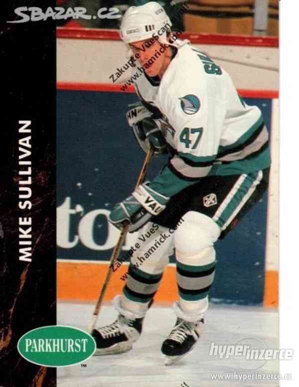 Mike Sullivan - San José Sharks  kartička Parkhurst NHL - foto 1