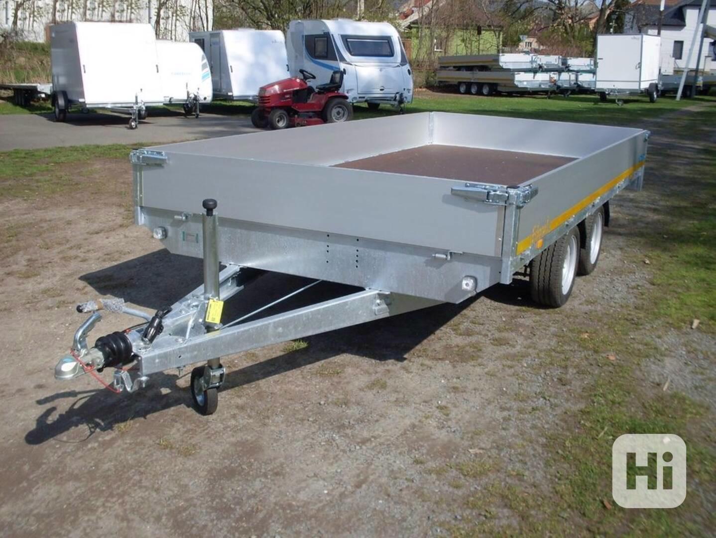 Přívěs Eduard 4020 Valník B30cm 2700kg 63cm AKCE!!! - foto 1