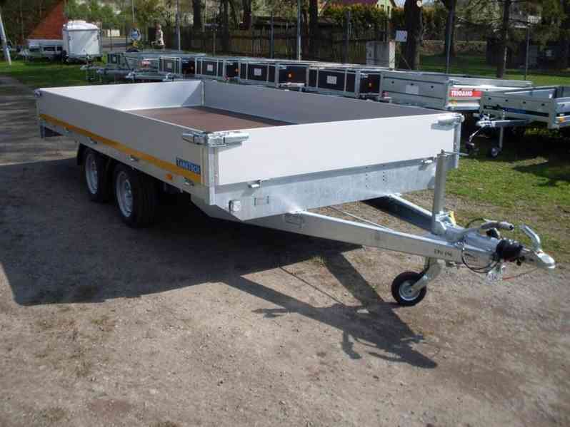 Přívěs Eduard 4020 Valník B30cm 2700kg 63cm AKCE!!! - foto 3