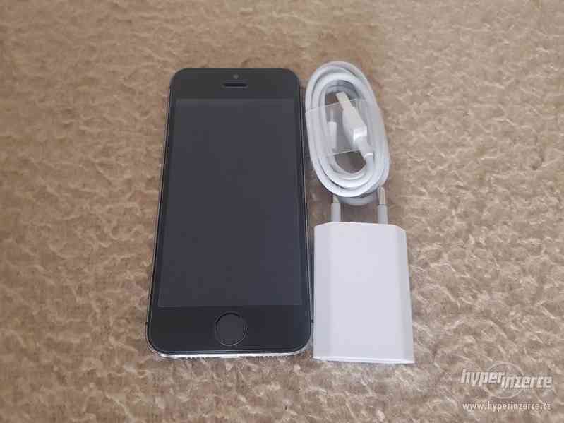 Prodám pěkný Apple iPhone 5s 16GB šedý - foto 3