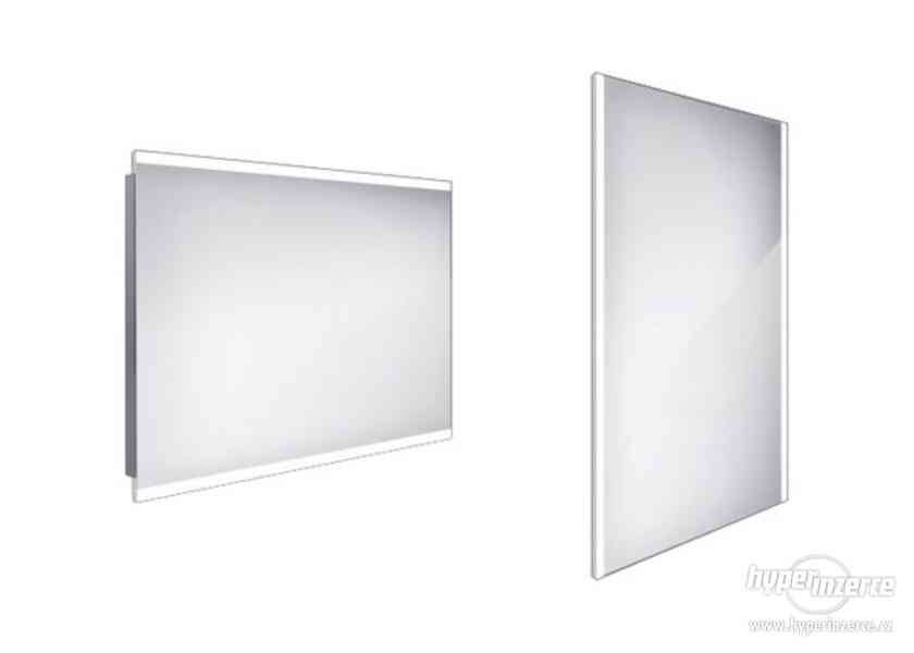 Koupelnové podsvícené LED zrcadlo 1000x700 - foto 2