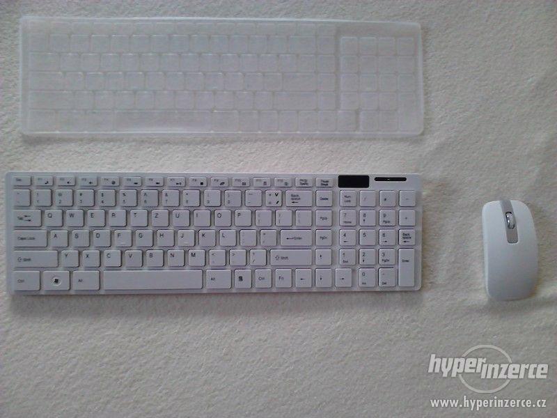 Bezdrátová klávesnice a myš - foto 2
