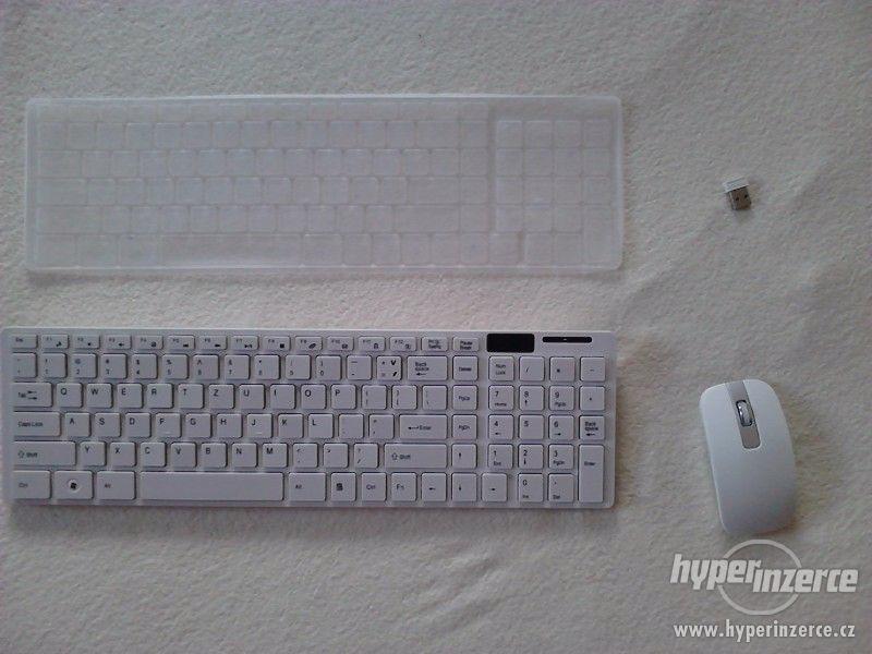 Bezdrátová klávesnice a myš - foto 3