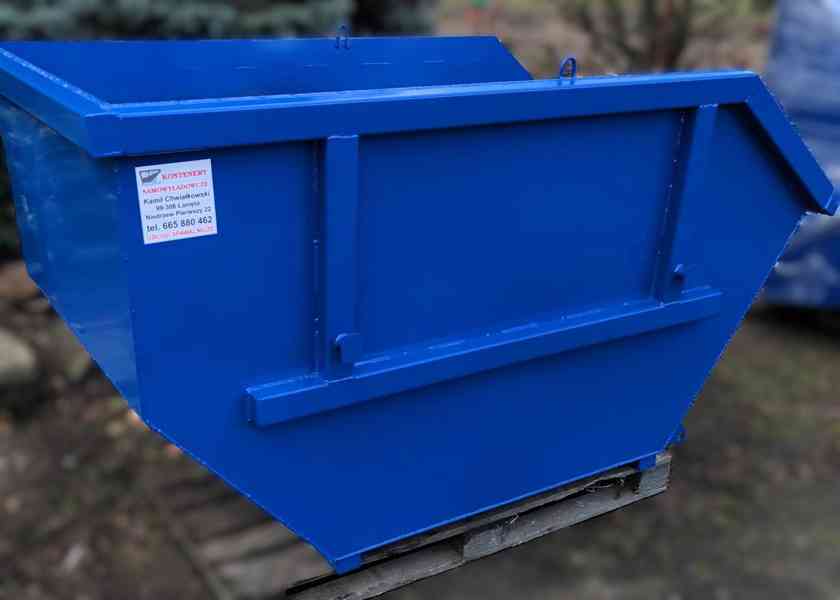 Kontejner, mulda 3 m3, rámový vozík, hákový vozík, vana na o - foto 2