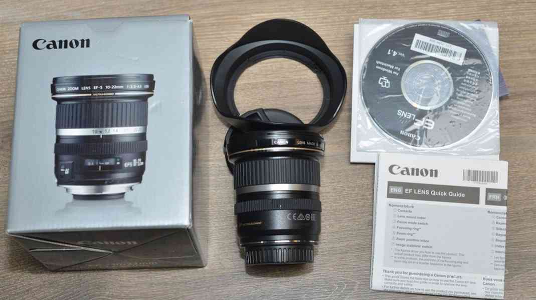 Canon EF-S  10-22mm f/3.5-4.5 USM *APS-C širokoúhlý - foto 3