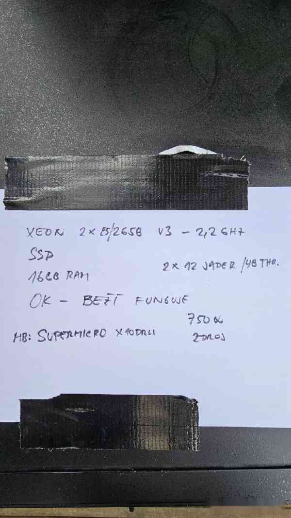 Dual xeon e5 24 a vice jader. 16gb ram, ssd. Win - foto 12