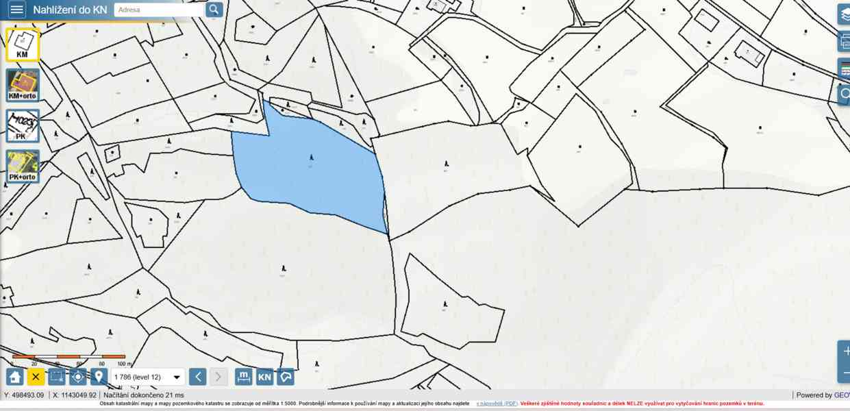 Prodej investičního lesního pozemku – Jarcová, okres Vsetín - foto 3