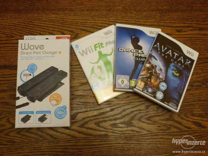 Balance Board, Wave Direct-Port Charger, Wii,dance mat, hry - foto 5
