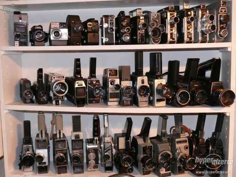 Sbírka fotoaparátů, kamer a promítaček - cca. 360 ks - foto 9