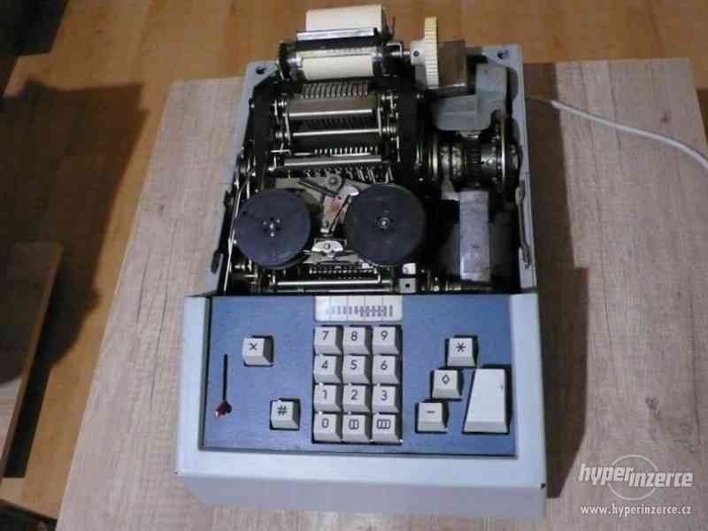 Počítačka, kalkulátor ASCOTA, rychlosaldovací stroj s tiskem - foto 4