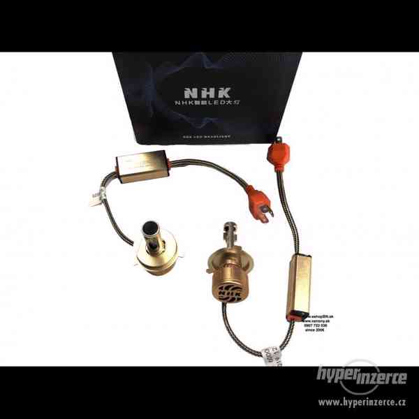 H4 Bi-LED žiarovky NHK® 40W 12-24V do hlavných svetiel   - foto 1