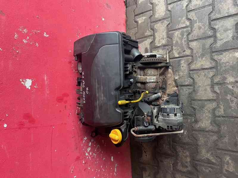 Motor 1,2 16V 55KW D4F F7 Renault Kangoo kompletní - foto 1