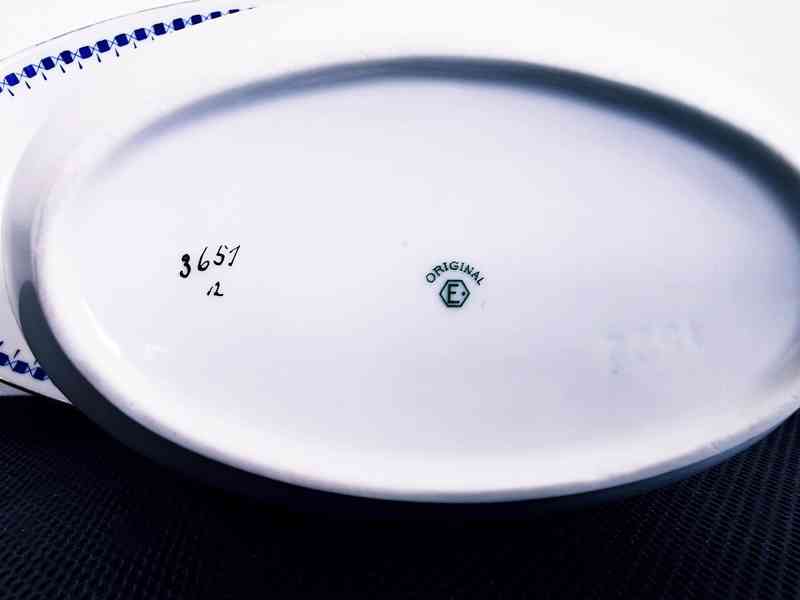 Bílá porcelánová mísa na polévku - foto 4