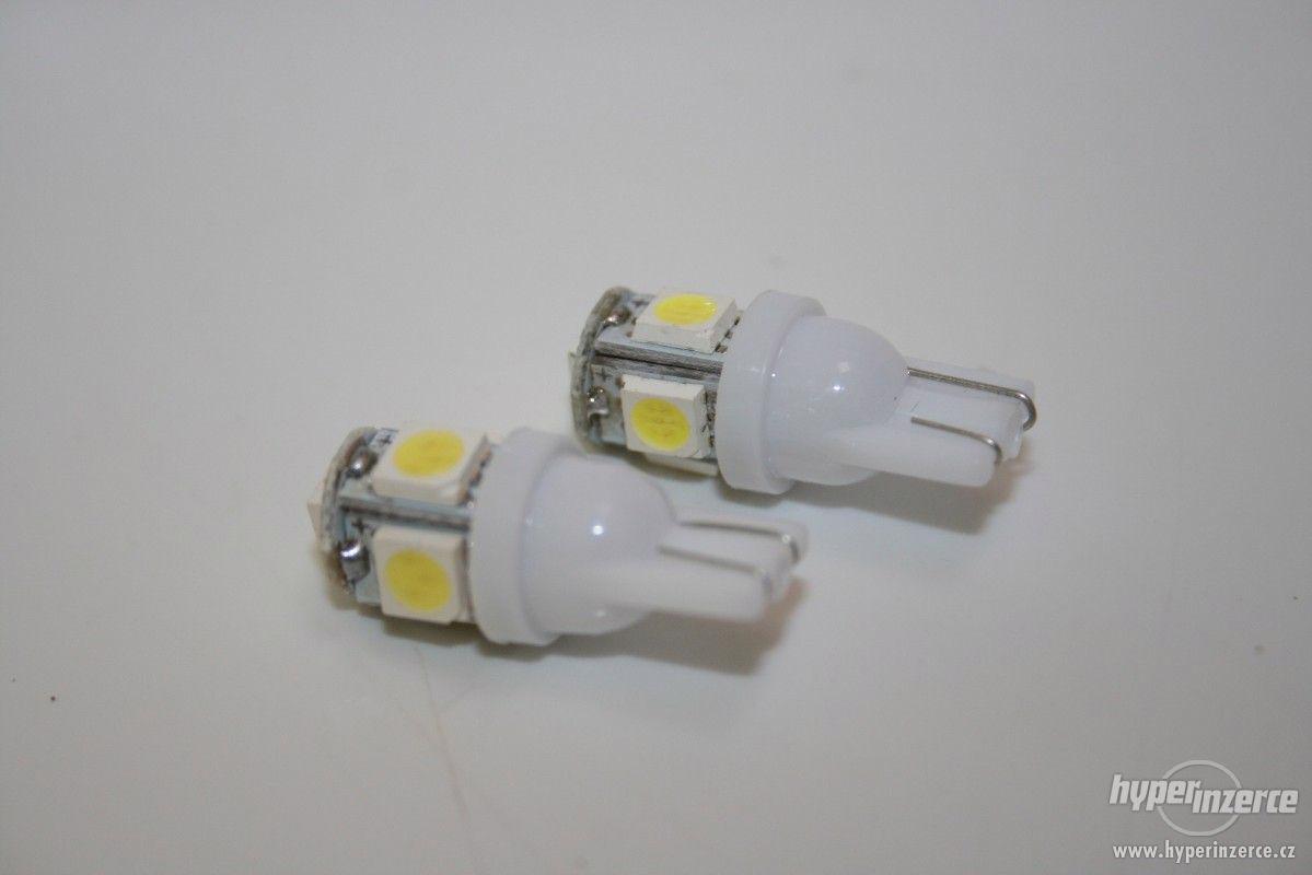 LED žárovky T10 (parkovací / osvětlení SPZ) - foto 1