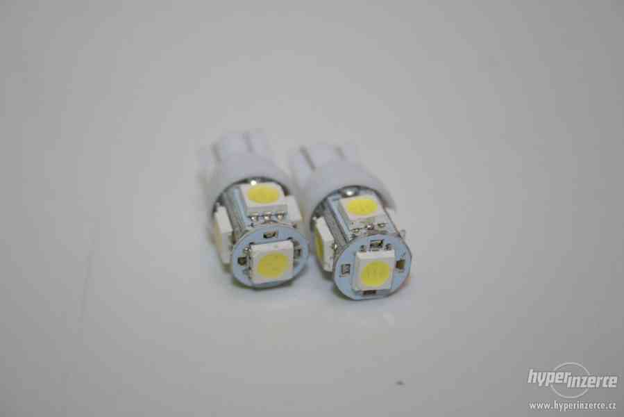 LED žárovky T10 (parkovací / osvětlení SPZ) - foto 2