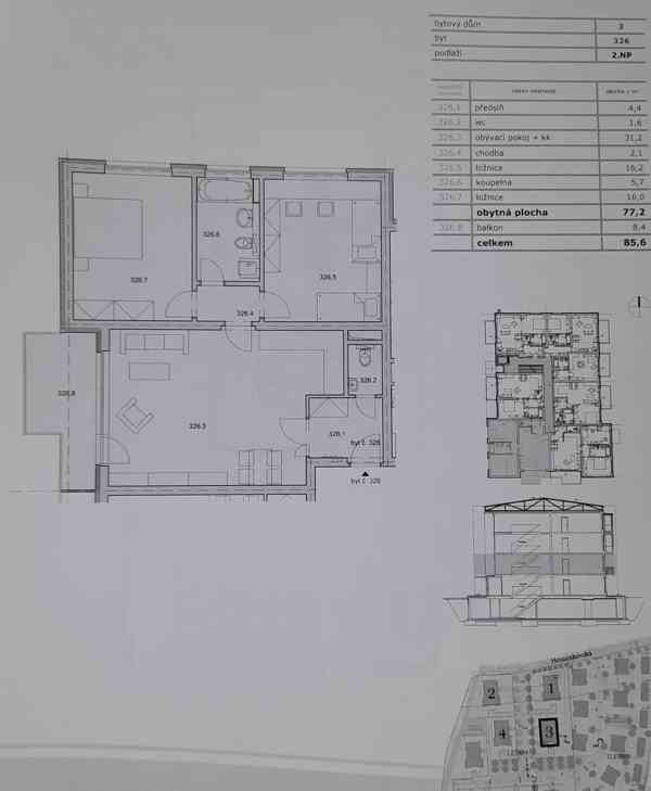 Pronájem krásného bytu 3+kk, 85,6 m2, Praha 5 - Zličín - foto 19