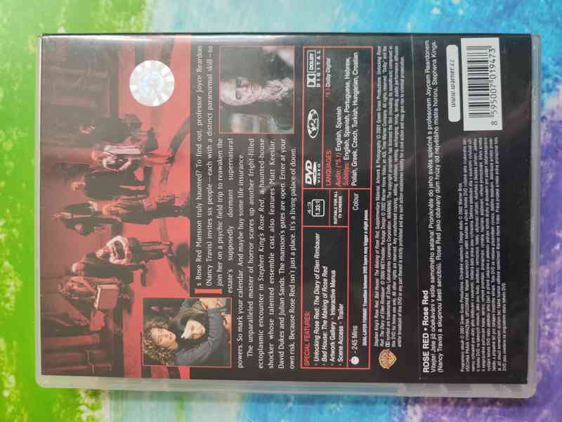 DVD - Rose Red (Dům v růžích 2Dvd,245min) Stephen King , CZ  - foto 2