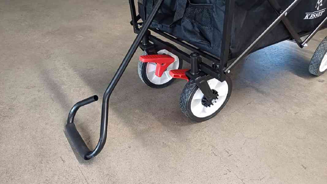 Skládací dětský ruční vozík KESSER GT-9000 - foto 4