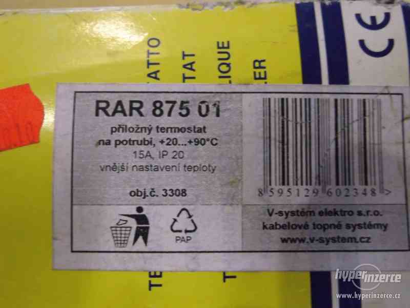 Příložný termostat RAR 87501 - foto 3