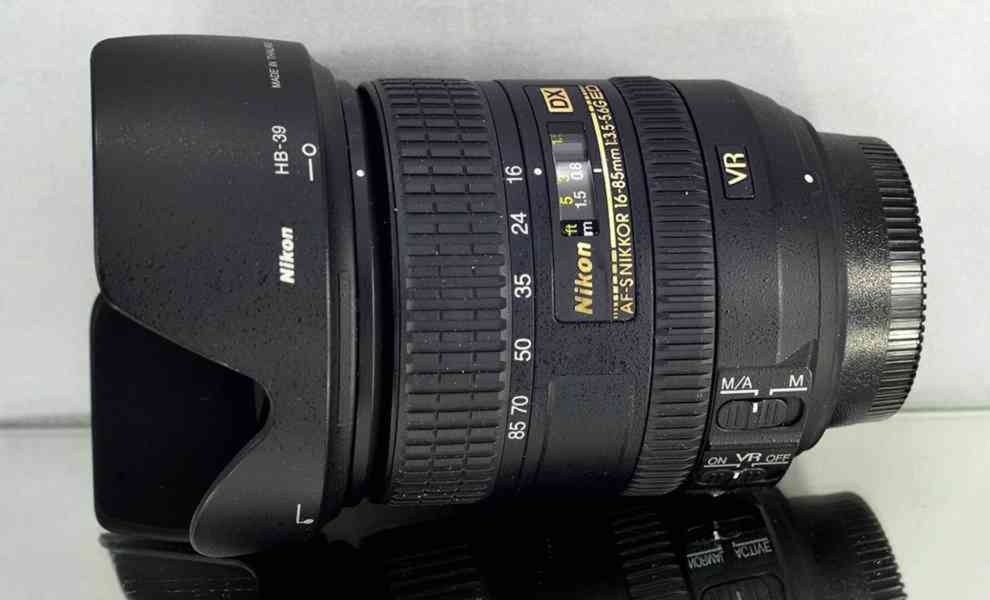 NIKON AF-S DX 16-85mm 1:3.5-5.6 G ED VR **DX Zoom* - foto 8
