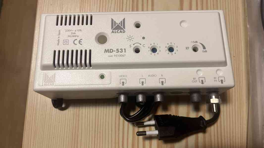 Alcad MD 531 stereo modulátor AV - foto 3