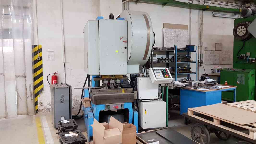 Použitý excentrický lis LEN 63 P, r. v. 1980