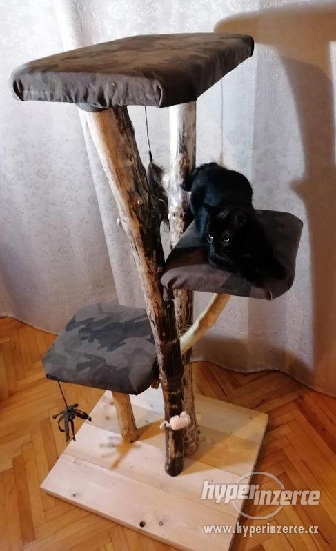 Zakázková výroba škrabadel/ kočičích stromů - foto 5