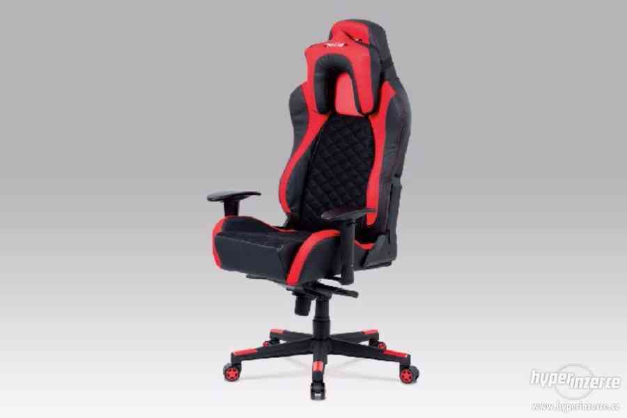Kancelářská židle, herní křeslo E Racer F1-04 RED - foto 1