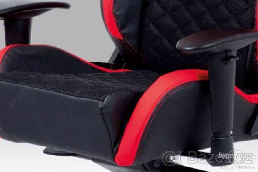 Kancelářská židle, herní křeslo E Racer F1-04 RED - foto 3