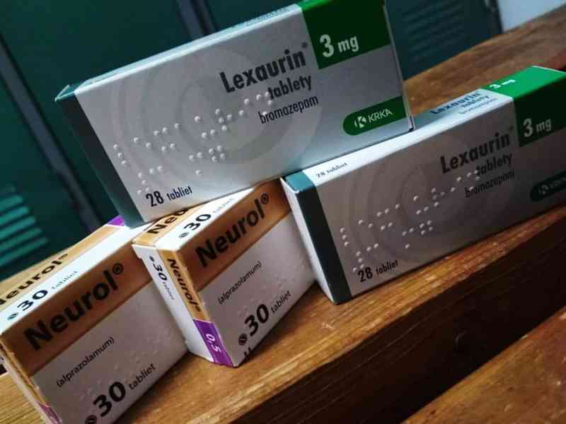 Neurol, Xanax, Lexaurin, Tramal, Diazepam, - foto 1