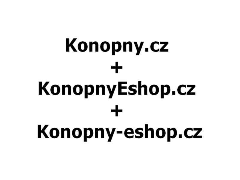 Konopny.cz + Konopnyeshop.cz + Konopny-eshop.cz - foto 1