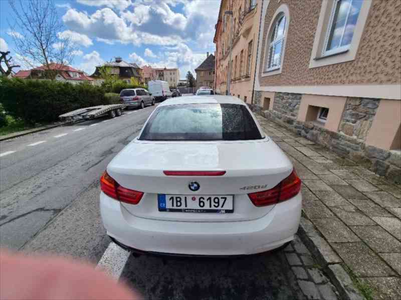 BMW Řada 4 2,0   420D kabrio r.v.2015 - foto 3