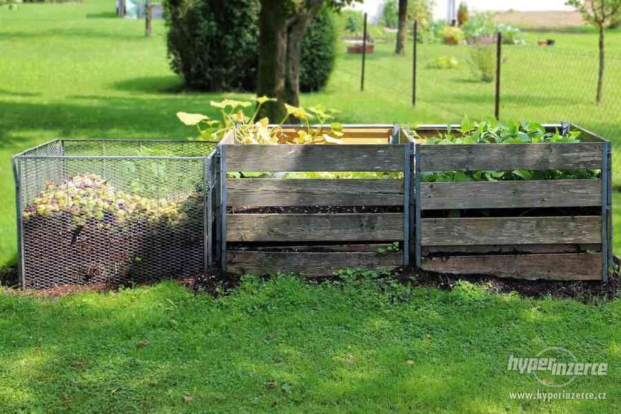 Zahradní kompost - 100 kg/35 Kč  - foto 1