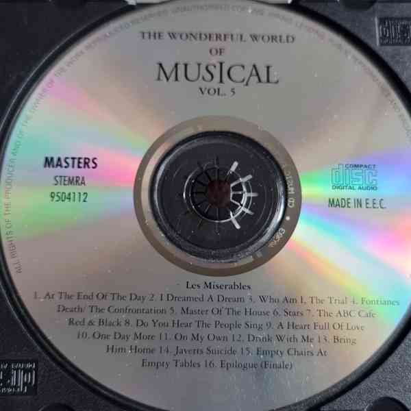 CD - THE WONDERFUL WORLD OF MUSICAL (VOL.5) - foto 1