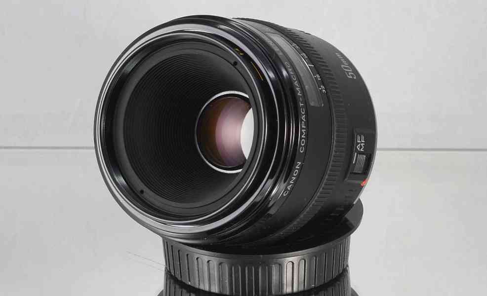 Canon EF 50mm 1:2.5 *full-frame MACRO *UV - foto 3