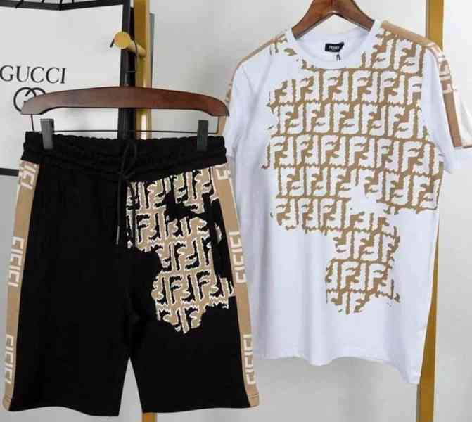 Letní souprava Fendi 100% bavlna, rozměry: S, M,