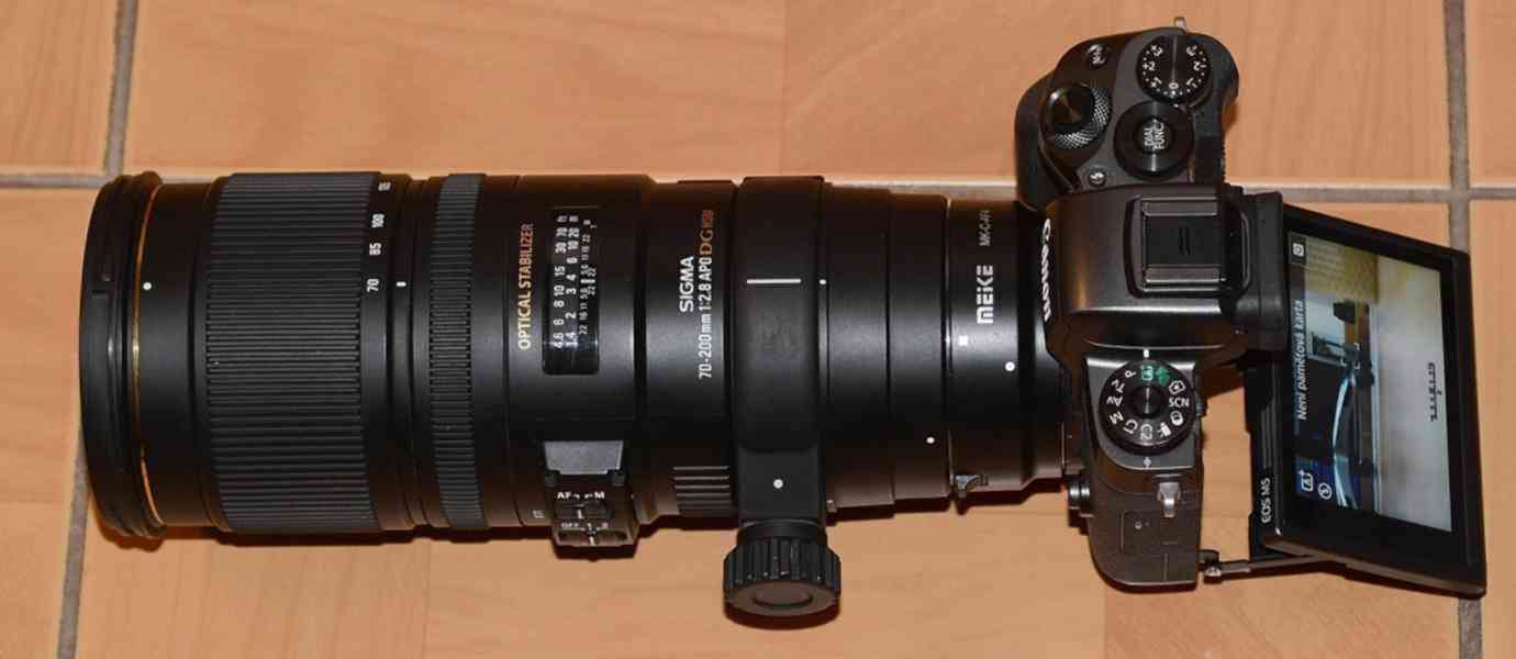 Meike MK-C-AF4 **Upevňovací adaptér EF/EF-S => Canon EOS M - foto 5