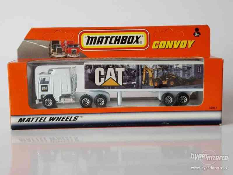 Matchbox Convoy Kenworth Box Truck Cat Caterpillar - foto 1