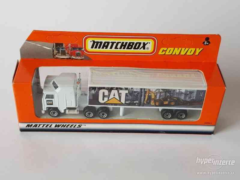 Matchbox Convoy Kenworth Box Truck Cat Caterpillar - foto 2