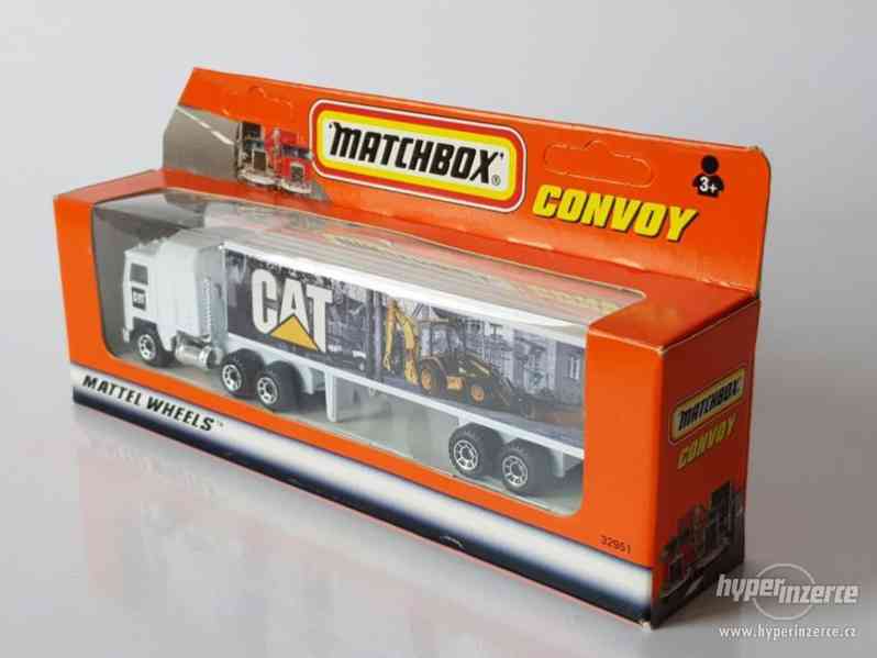 Matchbox Convoy Kenworth Box Truck Cat Caterpillar - foto 4