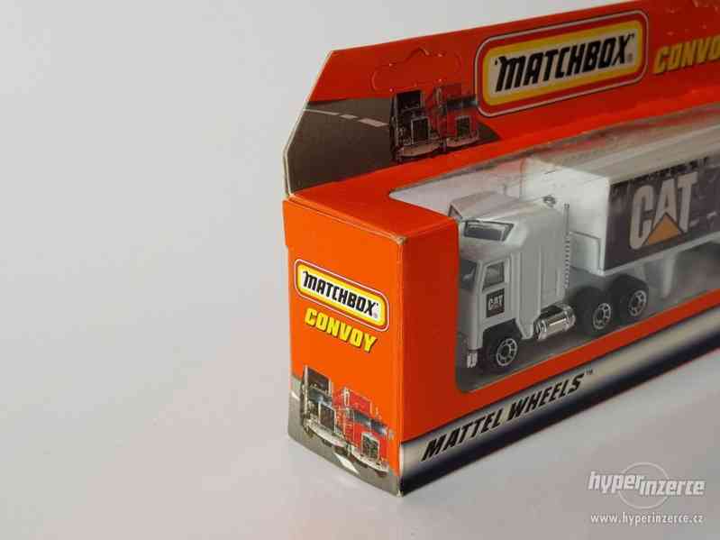 Matchbox Convoy Kenworth Box Truck Cat Caterpillar - foto 5