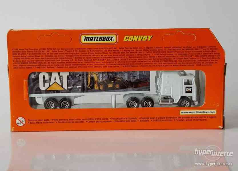 Matchbox Convoy Kenworth Box Truck Cat Caterpillar - foto 6